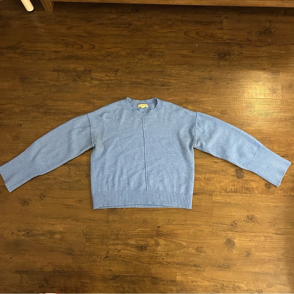It's Our Time Light Blue Women’s Sweater